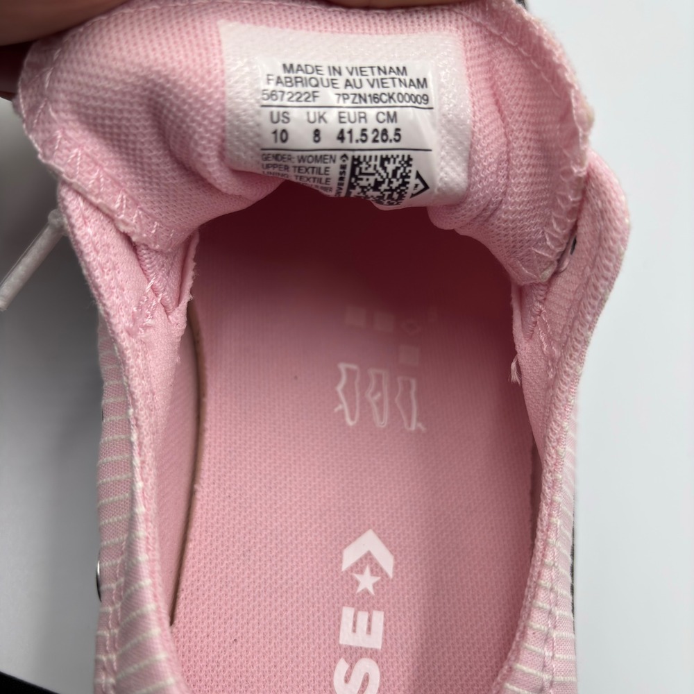Converse Light Pink Canvas Low-Top Sneakers - Picture 12 of 12